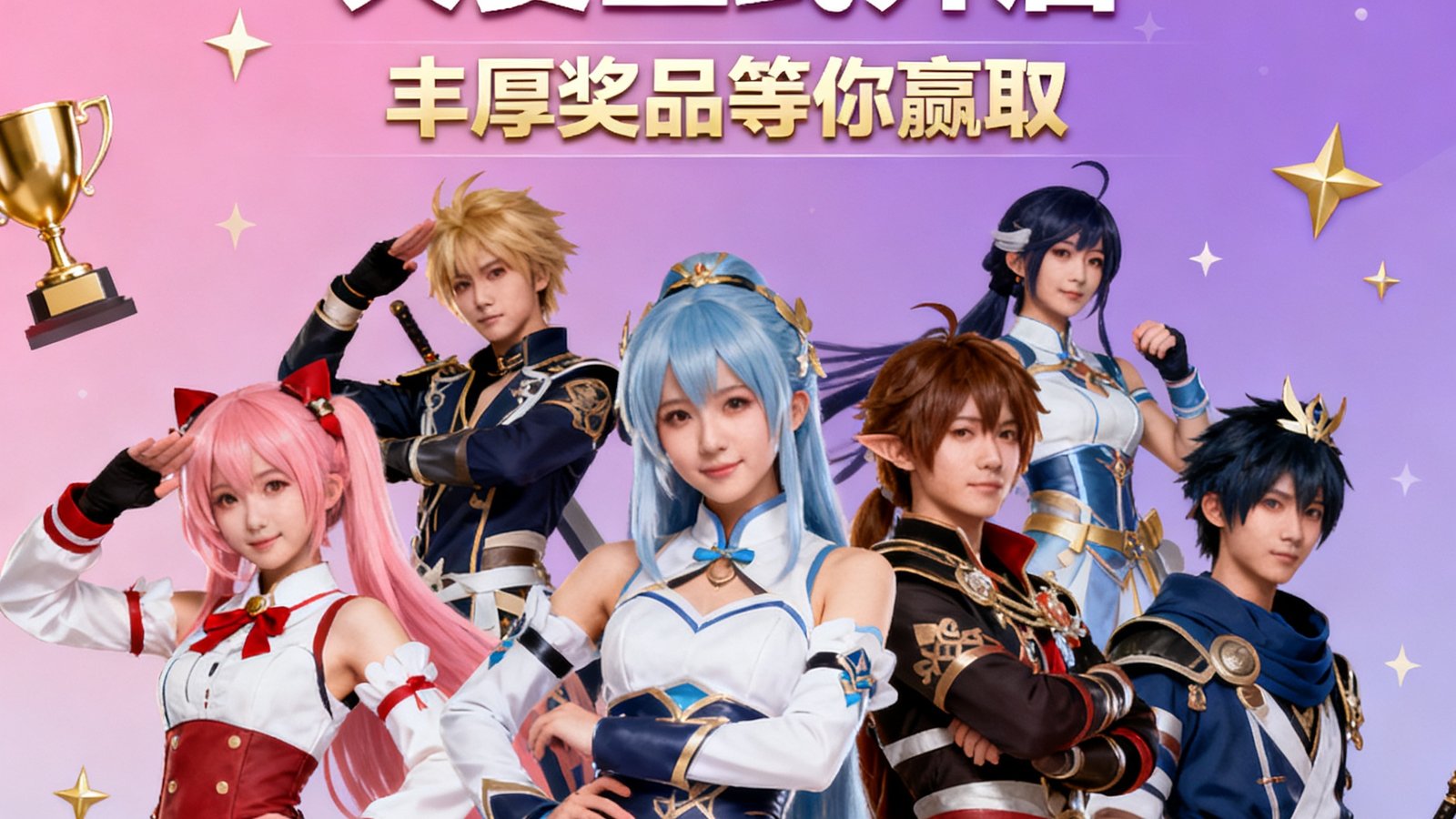 亿万28三月Cosplay大赛正式开启, 丰厚奖品